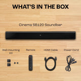 JBL Cinema SB120 2.0 Channel Sound Bar with Bluetooth